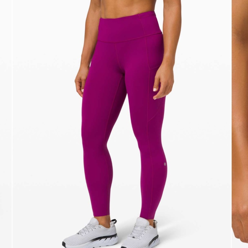 Lululemon Fast and Free Tight II 25" Non-Reflective Nulux